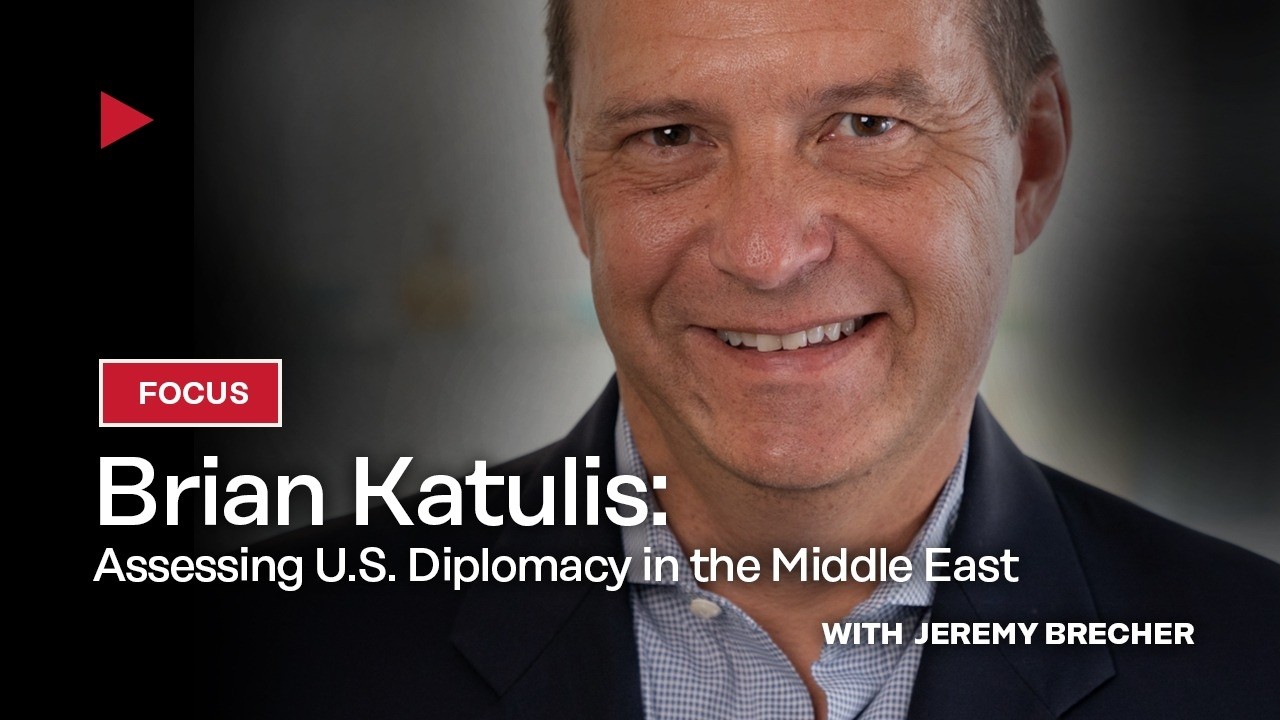 Brian Katulis: Assessing U.S. Diplomacy in the Middle East