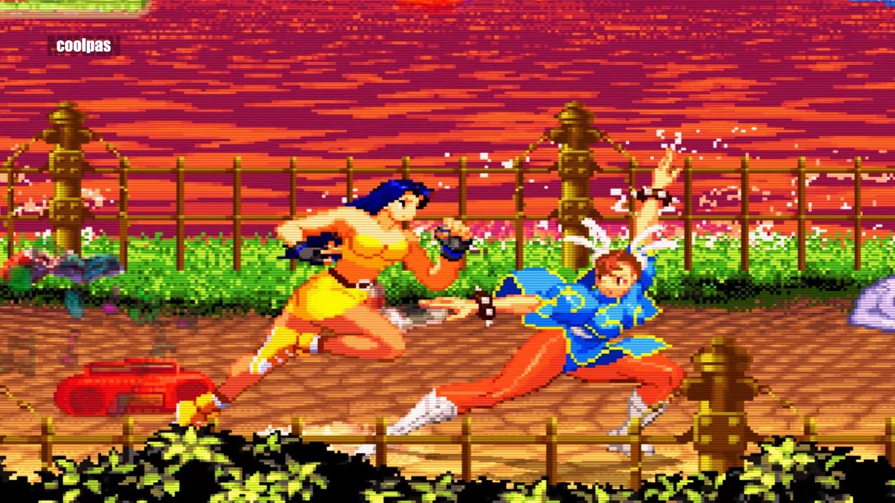 Blaze vs Chun-Li | MUGEN