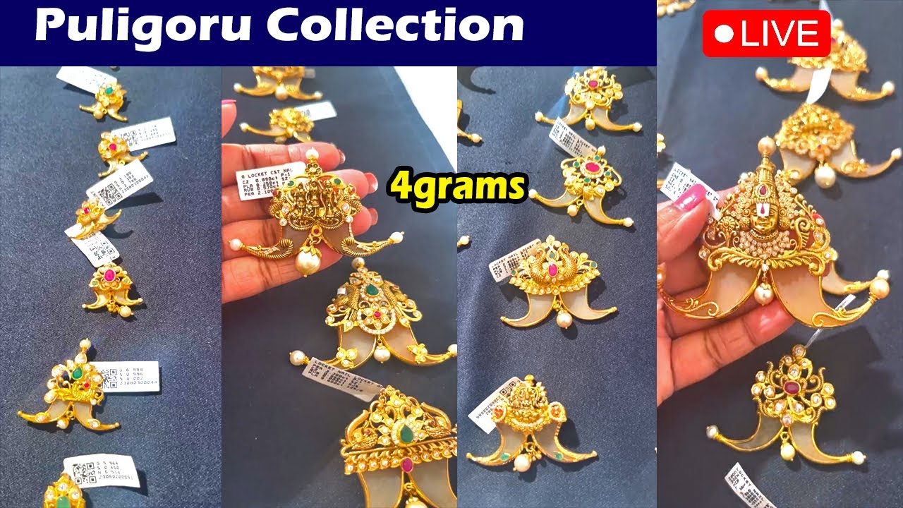 Puligoru Mukunda Jewellers #lightweightjewellery  Puligoru Designs @brideessentials#puligoru