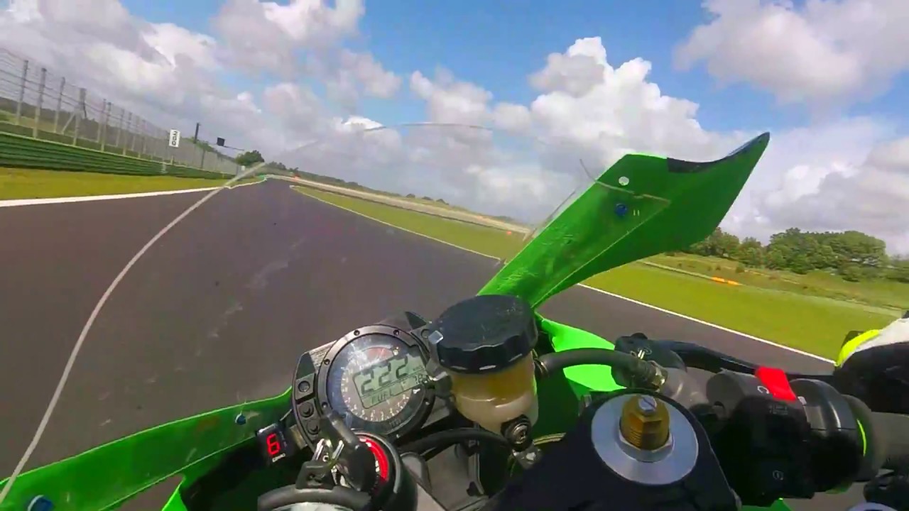 On board vallelunga ninja zx10r 2004