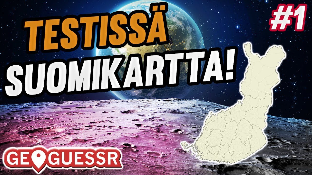 Geoguessr | Testissä Suomikartta! #1