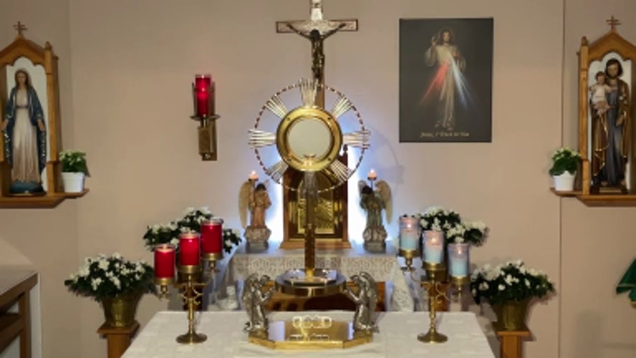 LIVE Eucharistic Adoration - Sisters of Divine Mercy