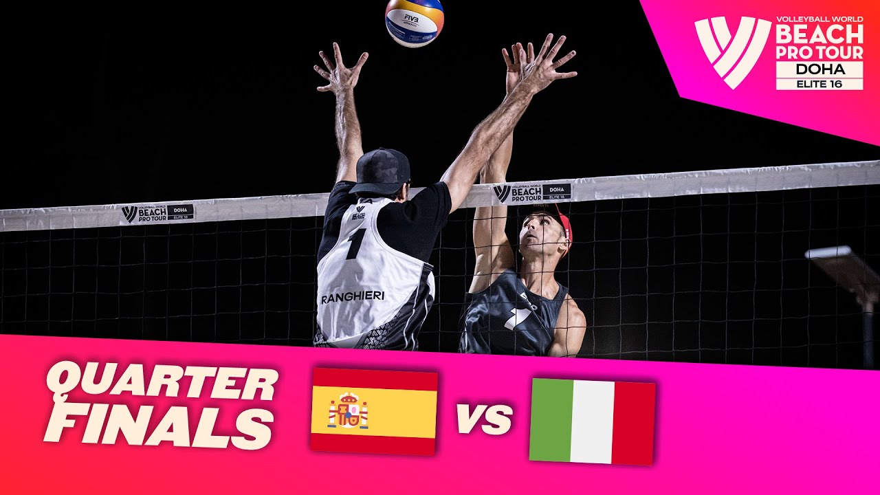 Herrera/Gavira vs. Ranghieri/Carambula - Quarter Finals Highlights Doha 2023 #BeachProTour