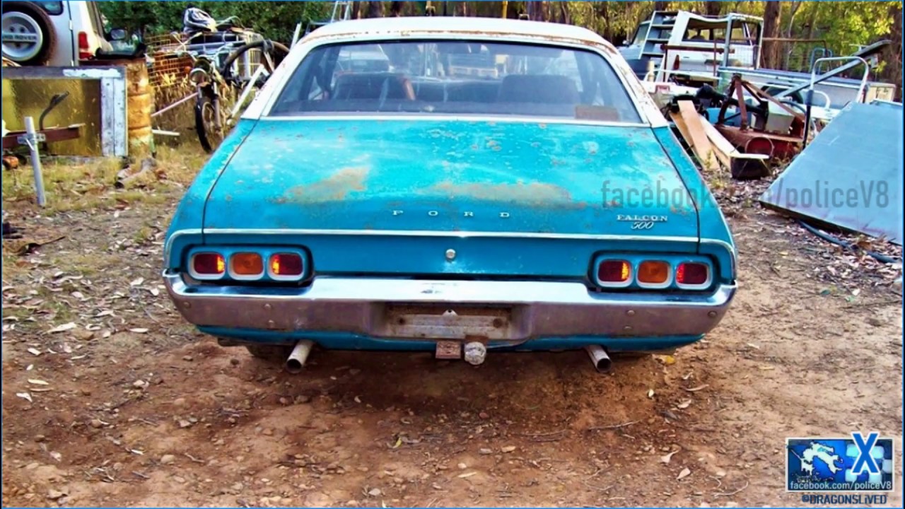 EPIC BARN FIND 'Freddy's Shed' IS WASHED uP EX POLICE FORD  Q CAR