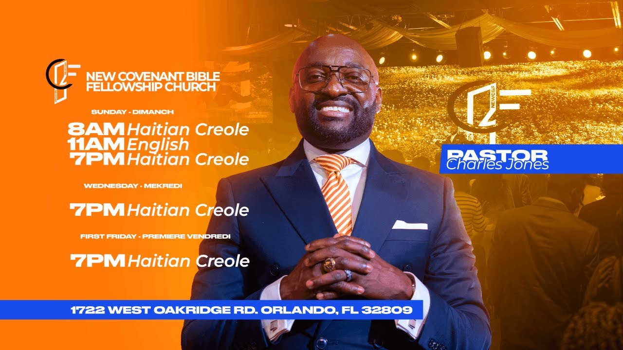 PWISANS PAW PI FO PASE PWISANS  DWAB | Lundi 16 mars 2026 | pasteur Charles Jones adona-NewCBF