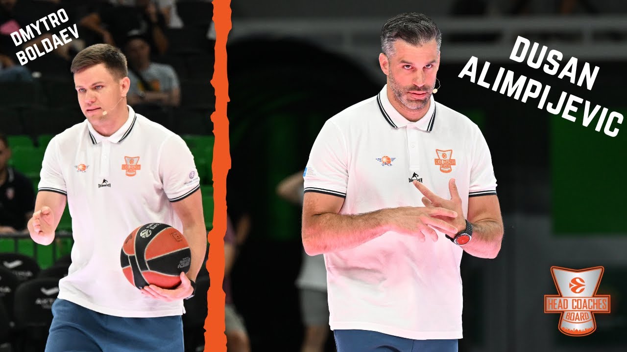 DUSAN ALIMPIJEVIC and DMYTRO BOLDAEV masteclass from the 2025 EHCB Coaches Congress in Athens