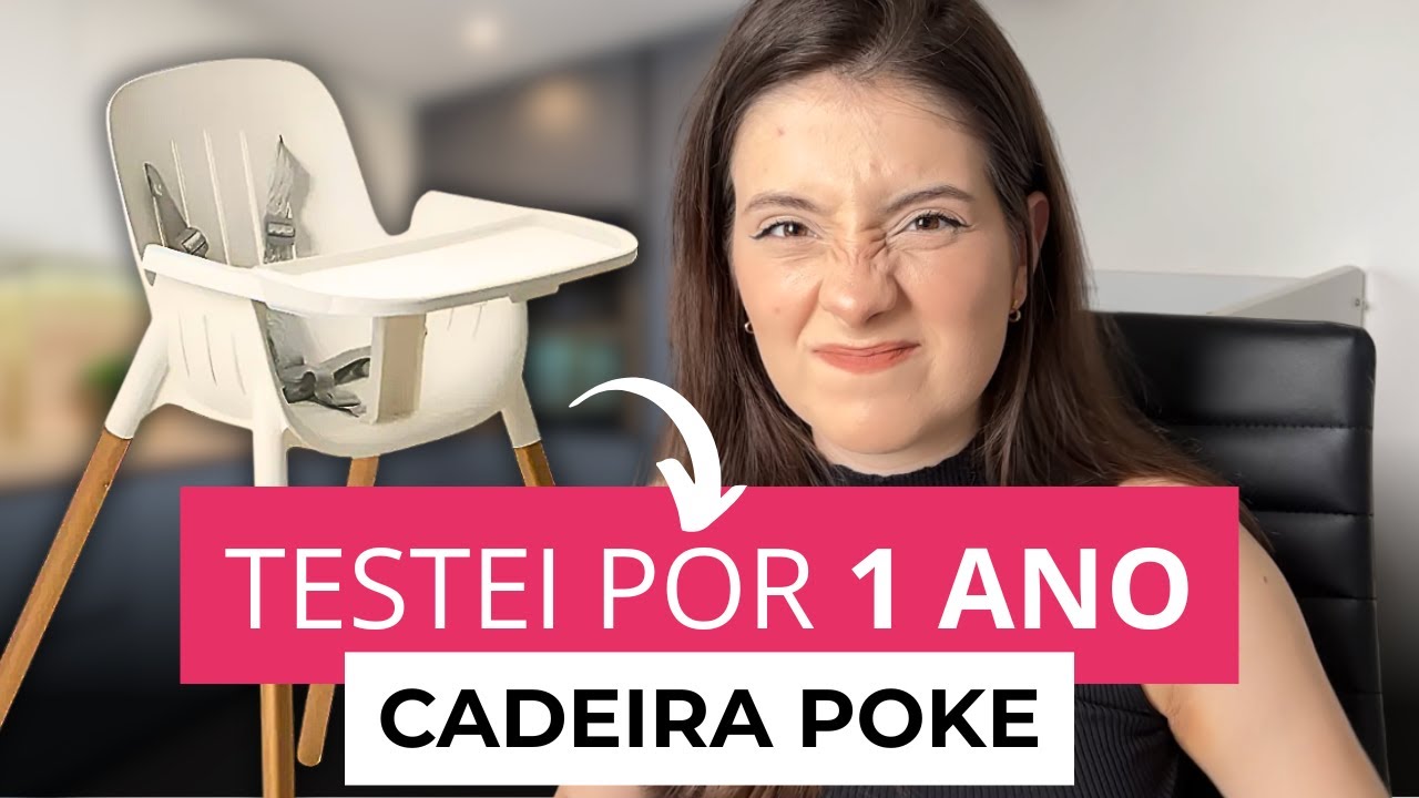 TESTEI A CADEIRA POKE BURIGOTTO POR 1 ANO | vale a pena? é boa?