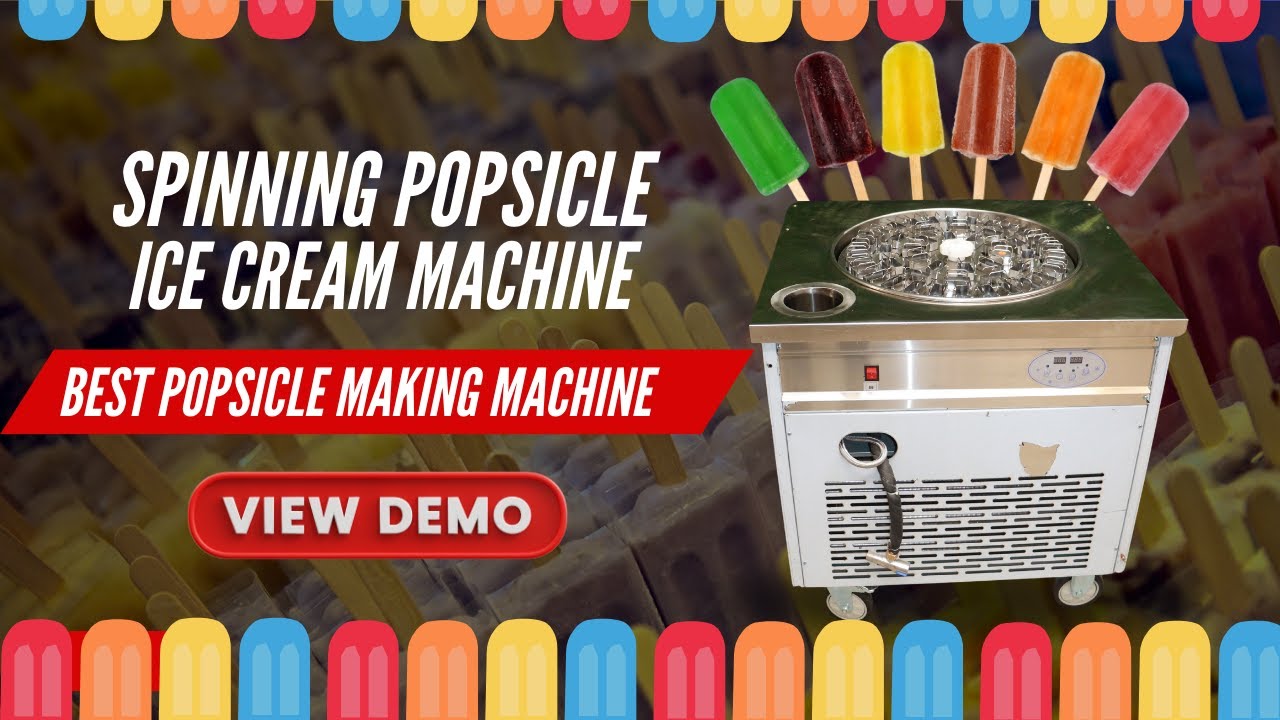 Best Popsicle Machine Full Review | Spinning Popsicle Ice Cream Machine