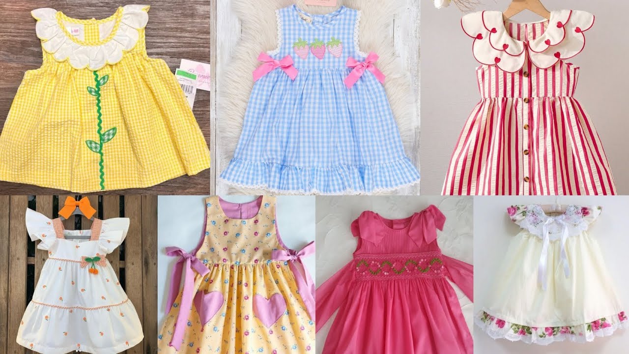Frock design for girls/ Baby girl frock design/ Summer frock design/Cotton frock design for girls 