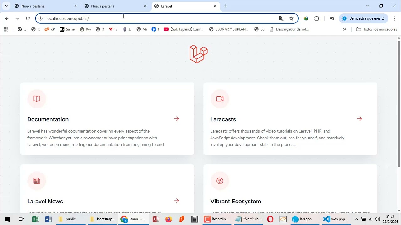 Laravel 10 - Agregar Bootstrap