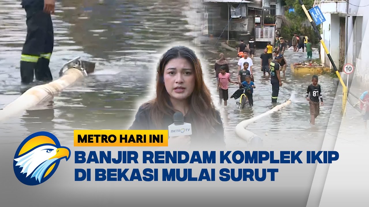 Banjir Rendam Perumahan Dosen IKIP Jati Asih Bekasi, Kini Mulai Surut [Metro Hari Ini]
