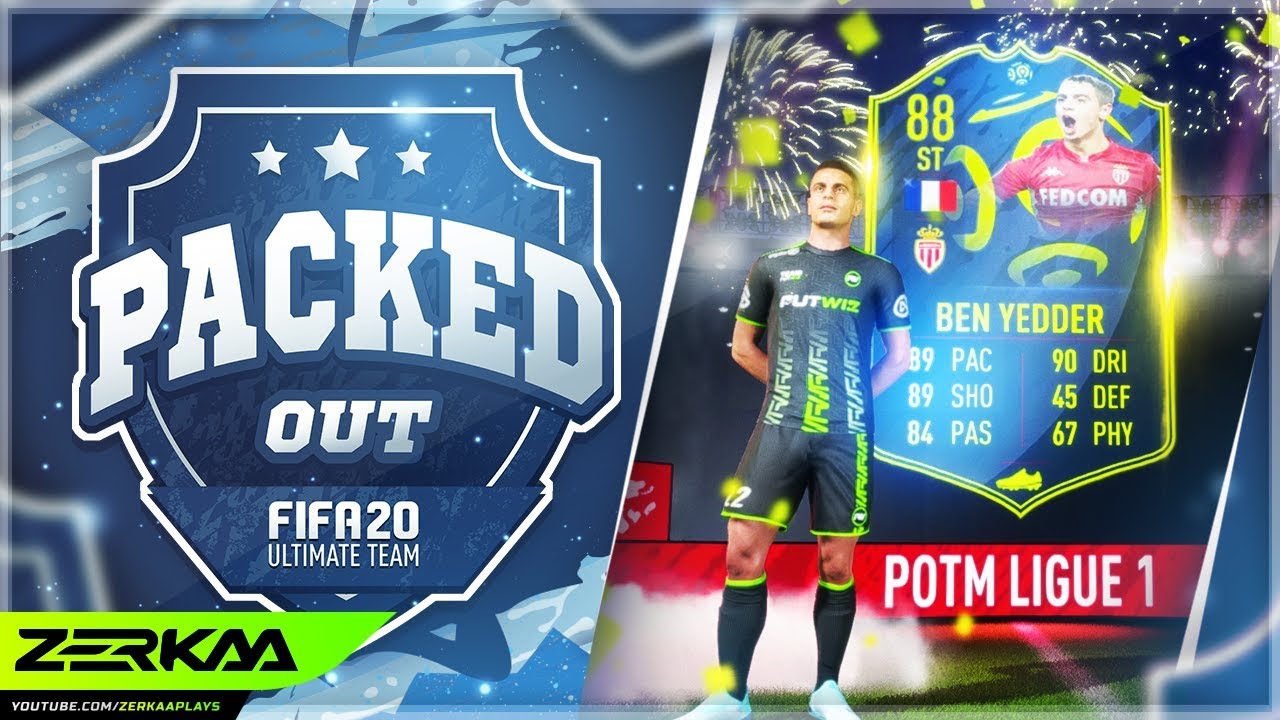 The BEST SBC Player So Far! POTM Ben Yedder (Packed Out #90) (FIFA 20 Ultimate Team)