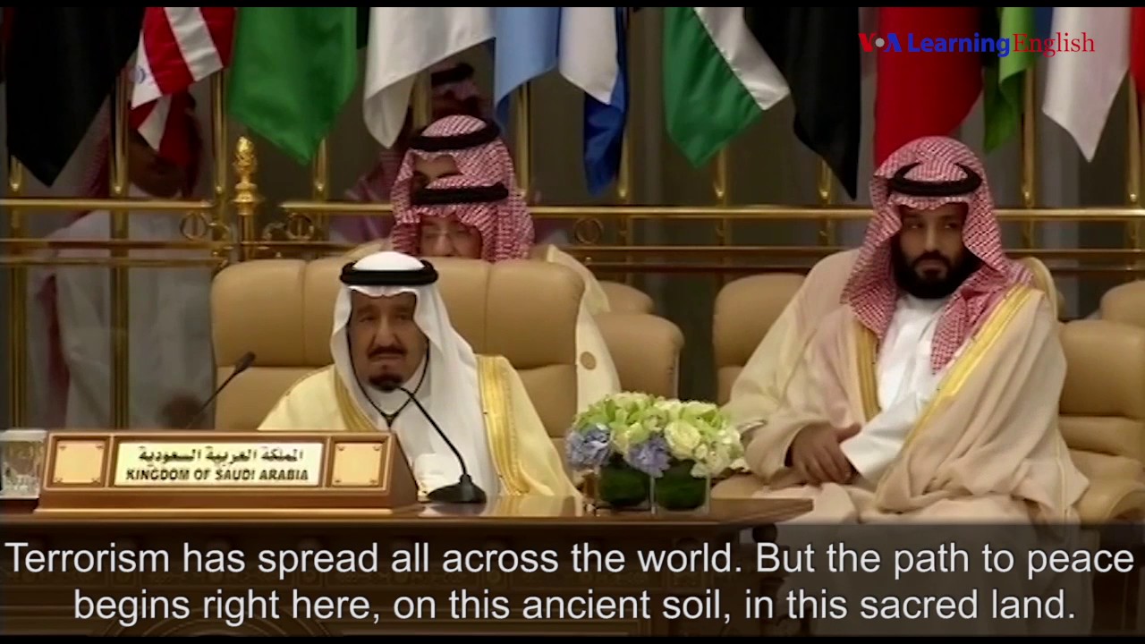 President Trump in Saudia Arabia
