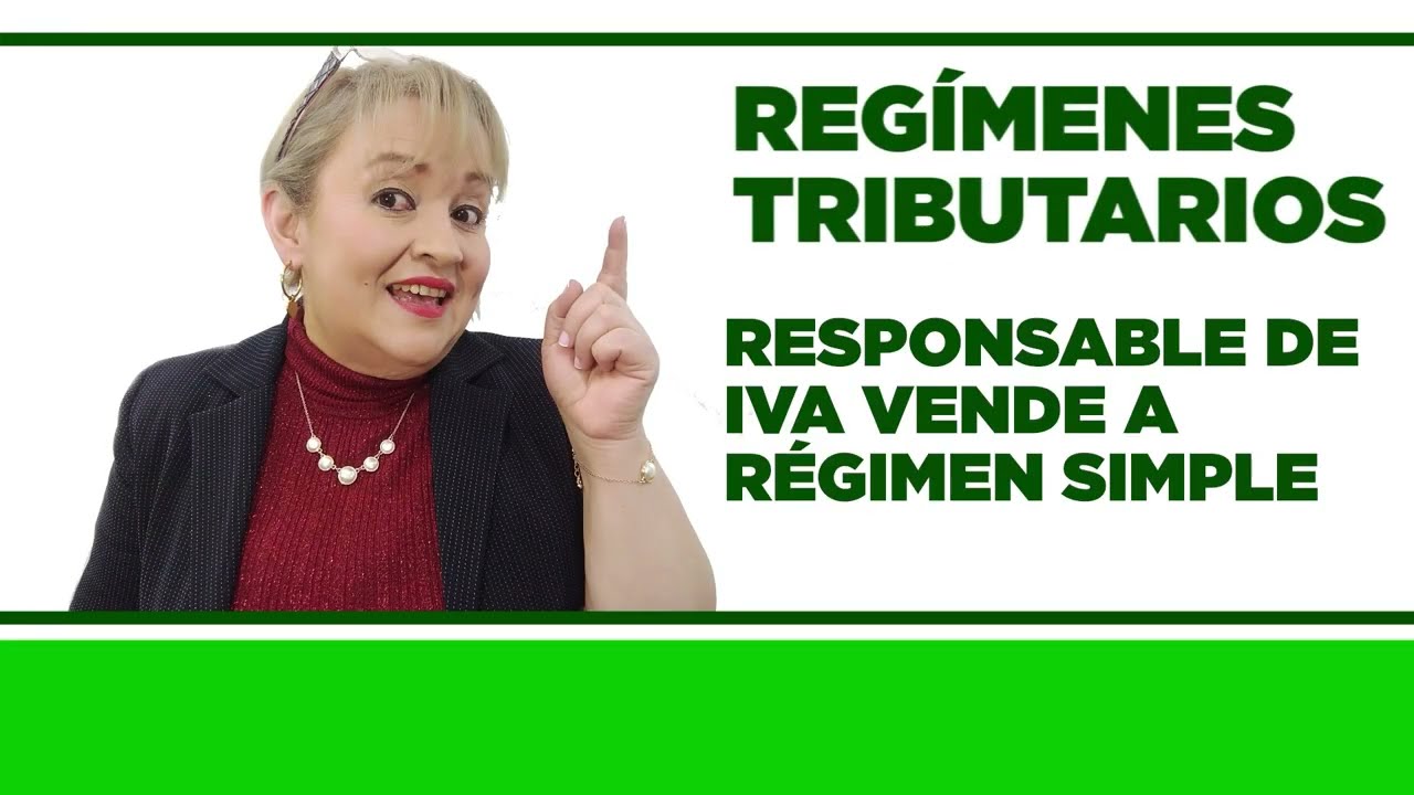 Responsable de Iva VENDE a Régimen Simple