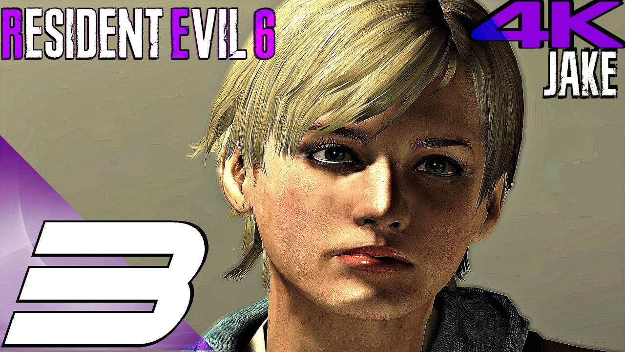 Resident Evil 6 - Gameplay Walkthrough Part 3 - Laboratory & Tank Fight (4K 60FPS) JAKE