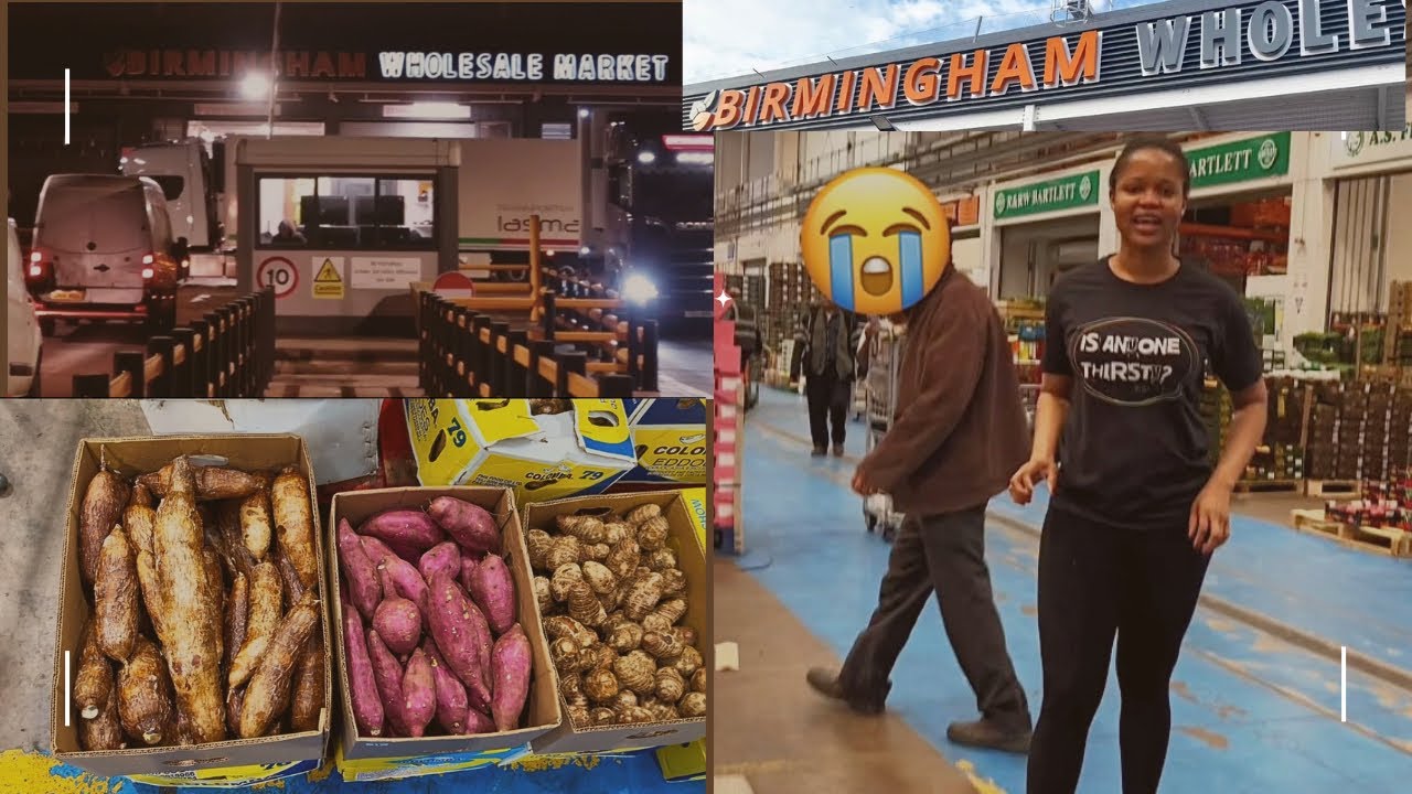 I went to Birmingham Wholesale Market and almost ended up in Prison. || My experience in 🇬🇧 vlog