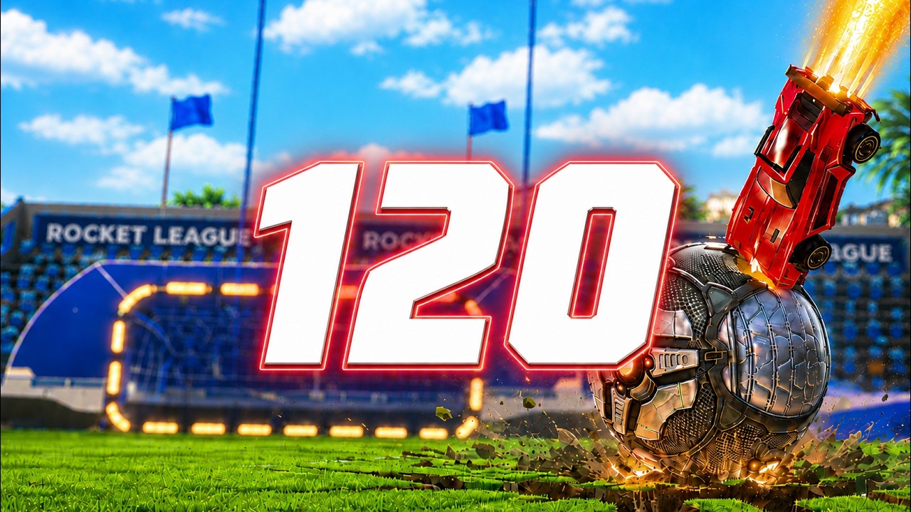 ROCKET LEAGUE INSANITY 120 (BEST GOALS, FREESTYLES, ROCKET LEAGUE CLIPS!)