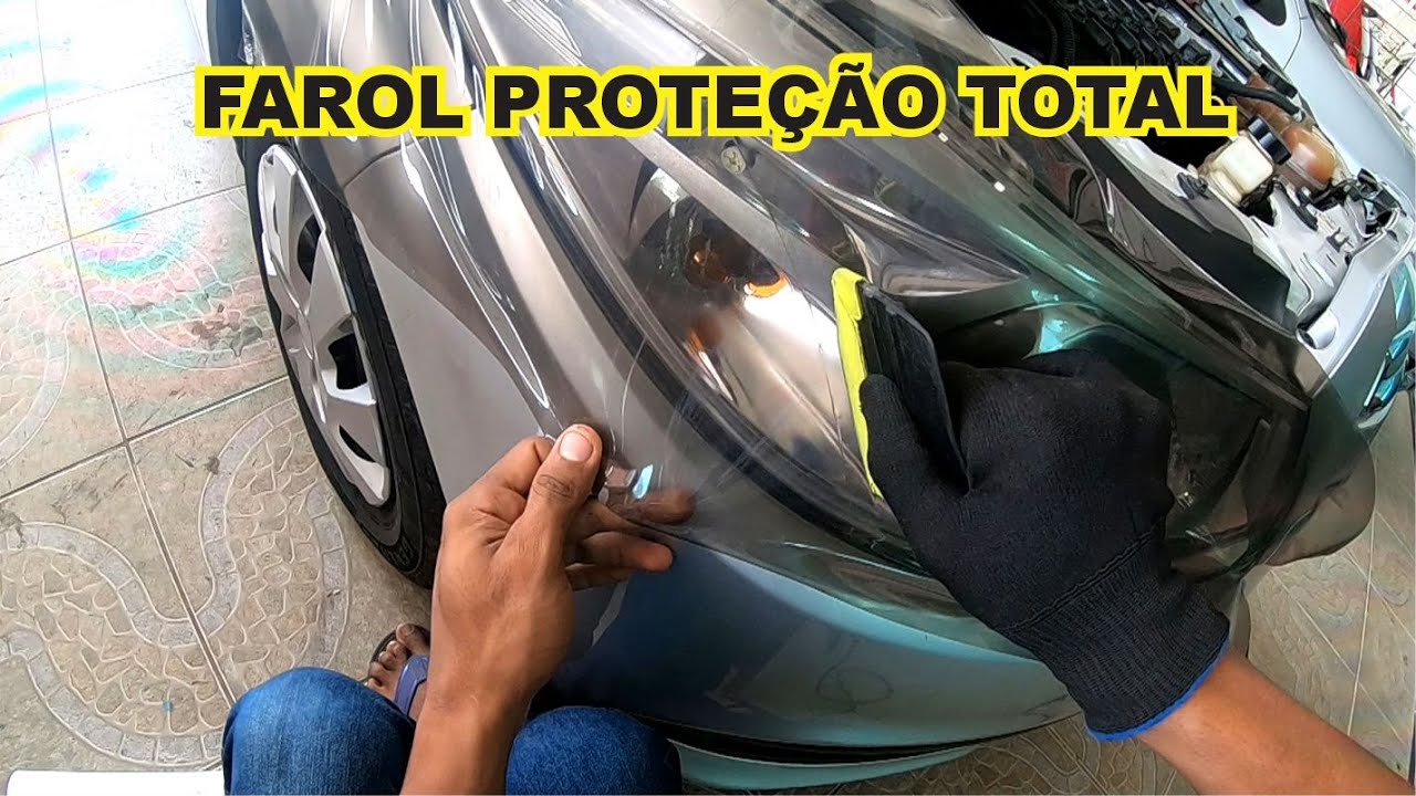 NÃO APLIQUE ESSA PELÍCULA DE QUALQUER JEITO ( DICA ) PROTEÇÃO PARA FAROL