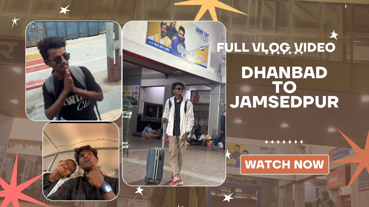 First time journey Dhanbad to jamsedpur || full vlog video | #explorepage #explore #santalilanguage 