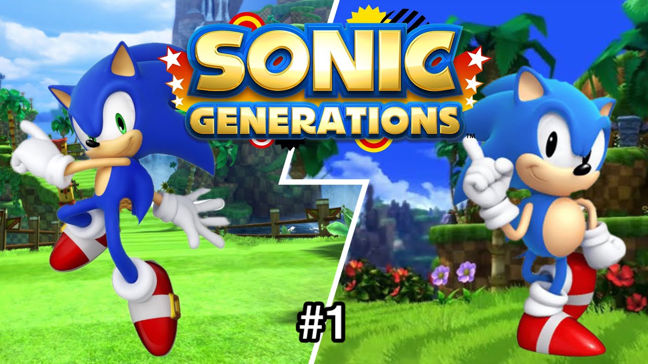 Sonic Generations Xbox Series X/S  - (720p) Part 1 - Green Hill