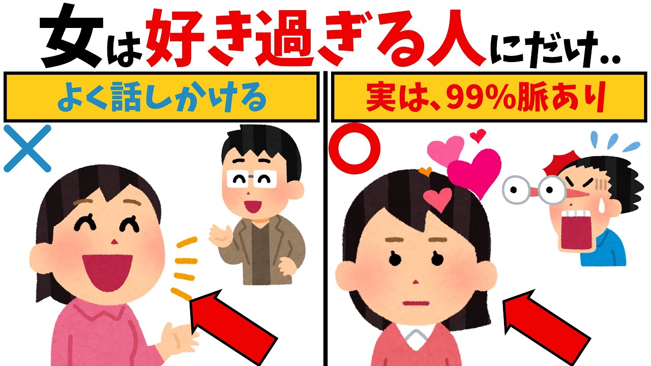 【モテ確定】女性との会話はコレに気をつけろ！【恋愛心理学/恋愛雑学】