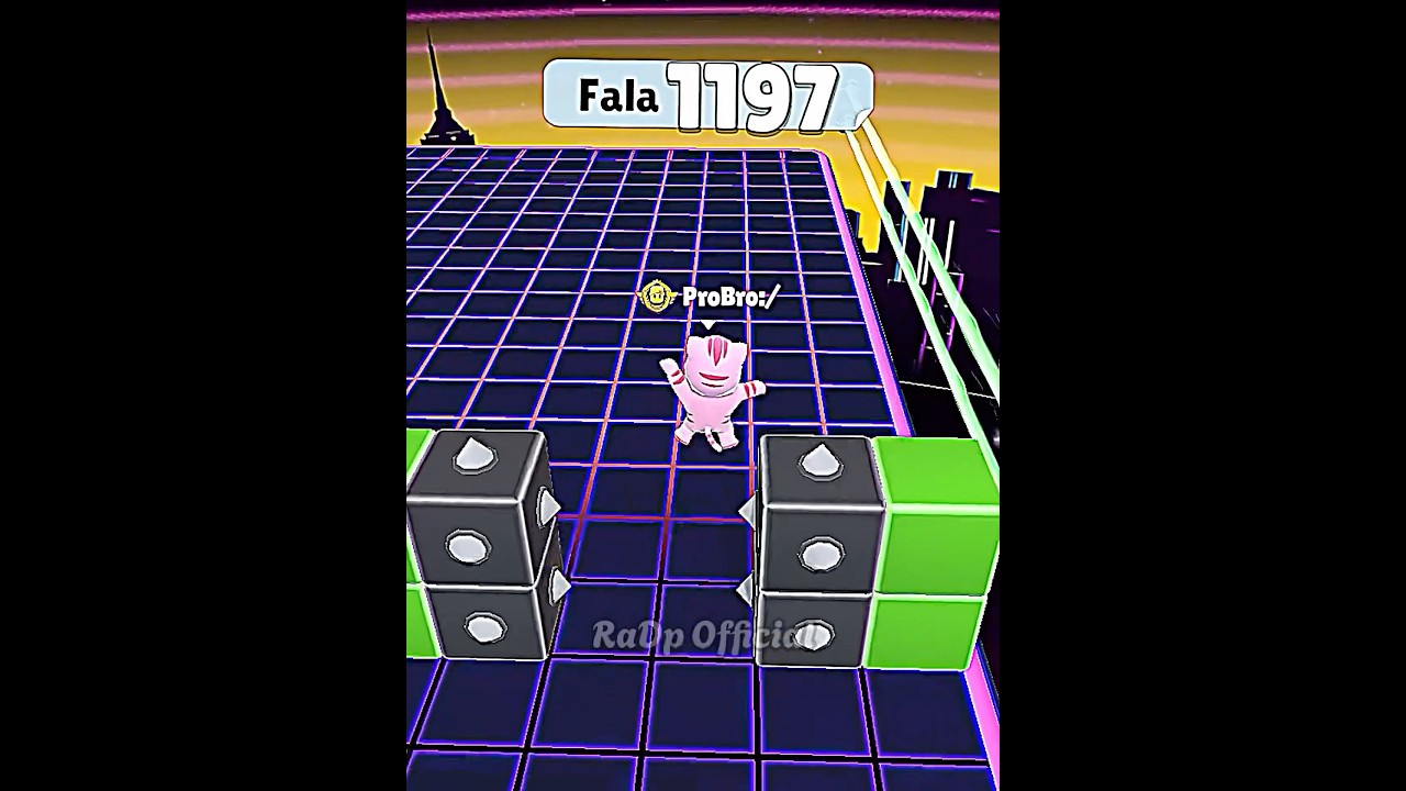 Epic movement at 1197 wave block dash endless by @ProBro-OU 😱 #stumbleguys