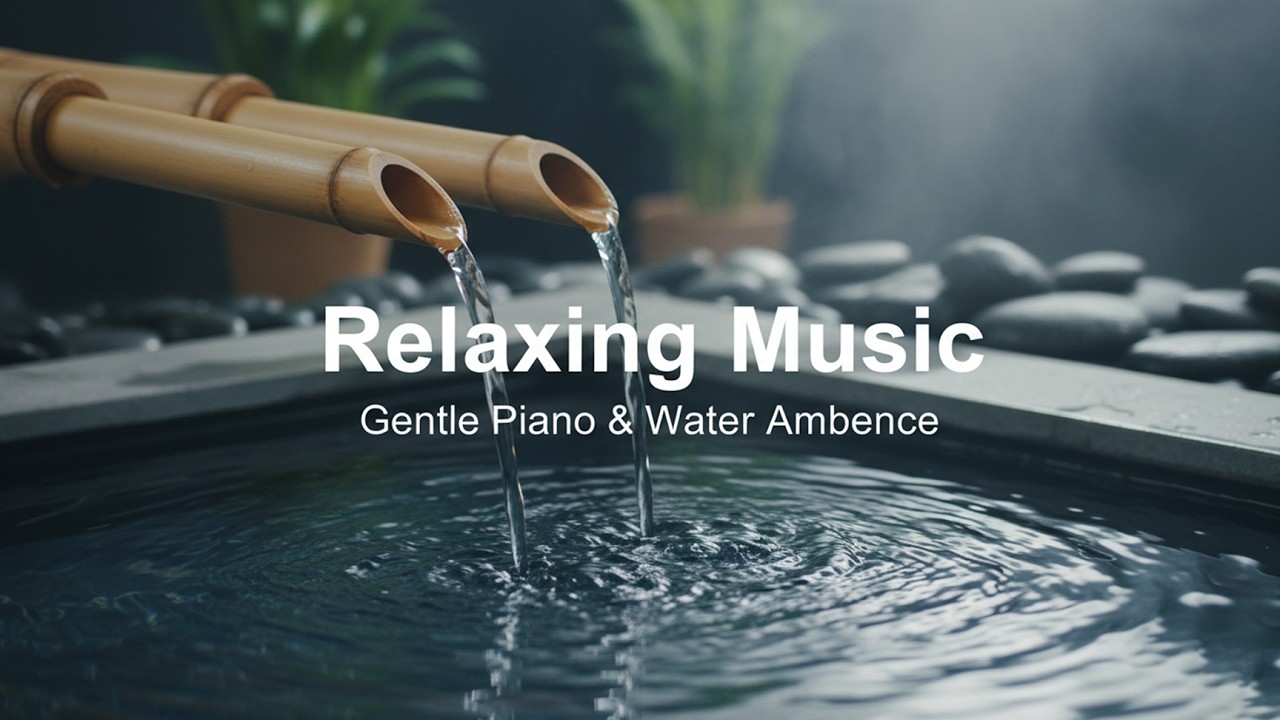 Relaxing Music Relieves Stress, Anxiety and Depression   Piano Music & Water Sounds   Deep Sleep Hea