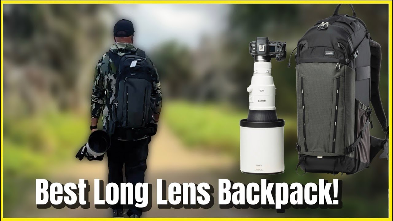 Best Long Lens Backpack! Think Tank Backlight Long Lens Bag - Honest Review