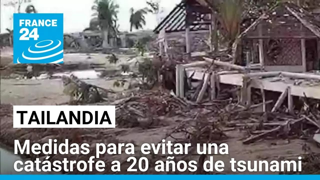 Precauciones en Tailandia para evitar una catástrofe a 20 años del devastador tsunami