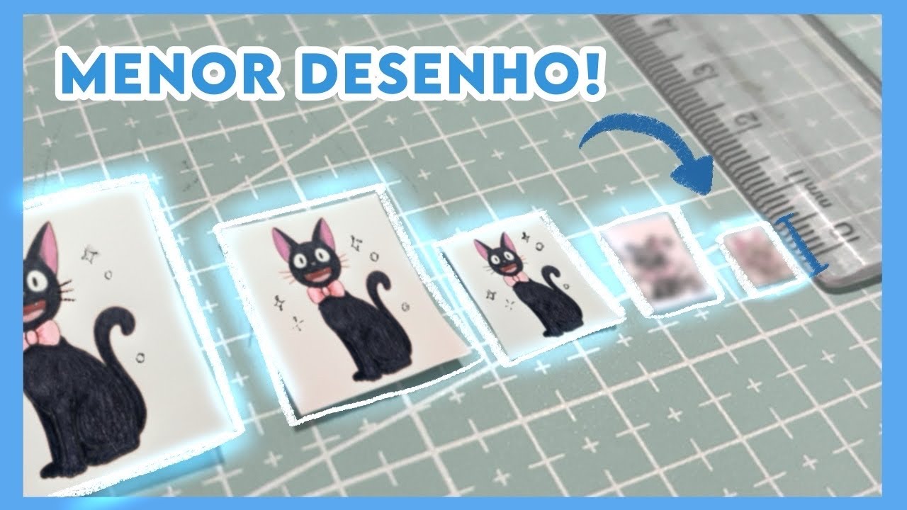 •EU FIZ O MENOR DESENHO POSSÍVEL! 