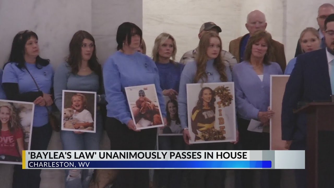 'Baylea's Law' unanimously passes in West Virginia House