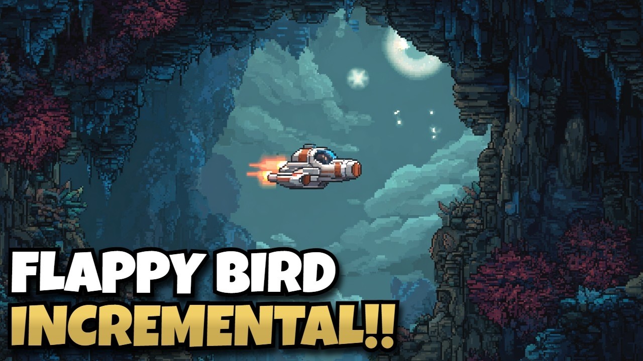 Someone Added Mining and a Skill Tree to Flappy Bird!