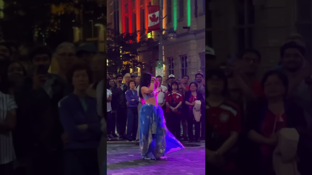 Fabi Marra Belly Dance Performance | Night Market London 2025 | London Ontario