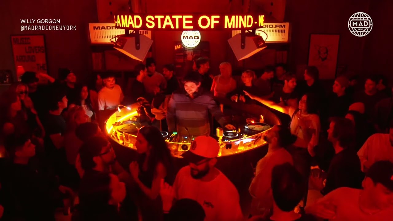 WILLY GORGON — Live DJ Set at Mad Radio New York | House / Deep House