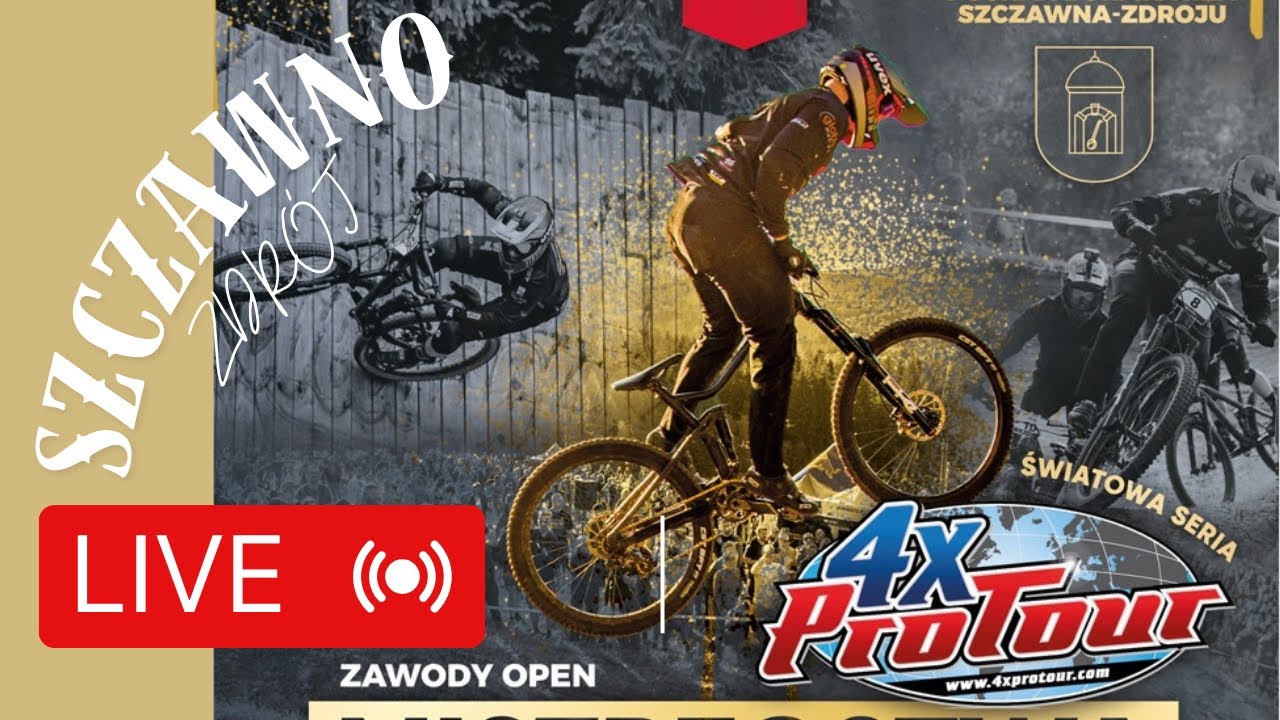 4X ProTour Szczawno-Zdr&oacute;j 2025 LIVE POLAND four cross zawody MTB NA ŻYWO