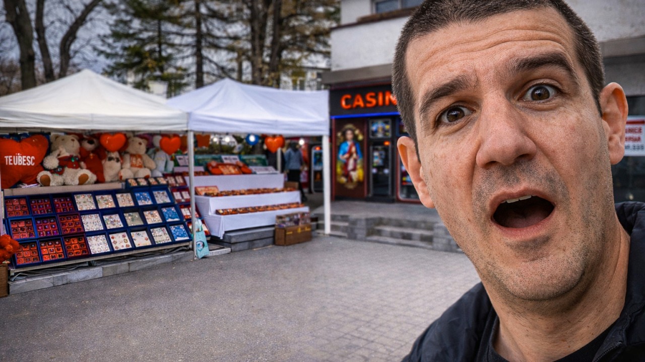 Tot orașul este de închiriat. Second hand-urile au luat locul magazinelor. 😔🏙️