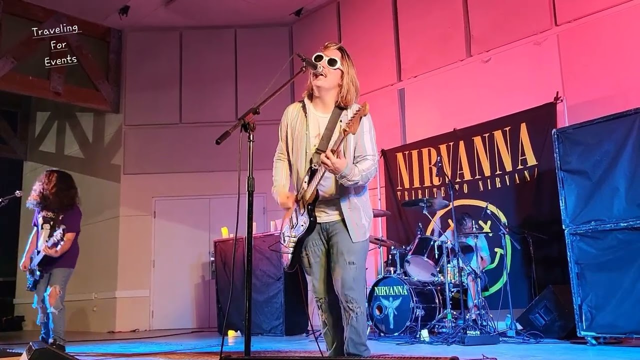 Nirvanna a Nirvana Tribute Band. Royal Palm Beach Florida Commons Park 2024 Pt 1