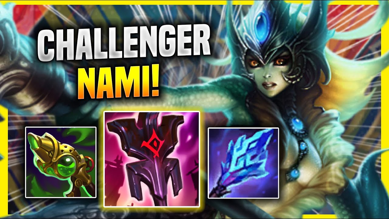 LEARN HOW TO PLAY NAMI SUPPORT LIKE A PRO! - Korean Challenger Plays Nami SUPPORT vs Lux!
