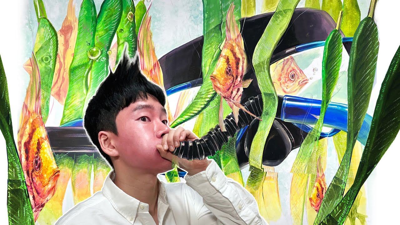 숨막히게 아름다운 열대어 그림?