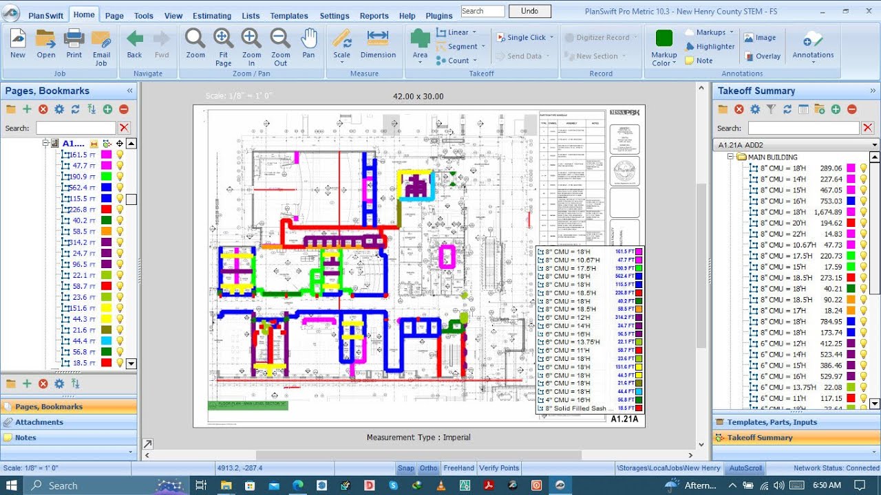 Plan Swift Concrete 02 | PlanSwift Concrete Takeoff Tutorial | Accurate Quantity & Cost Estimation