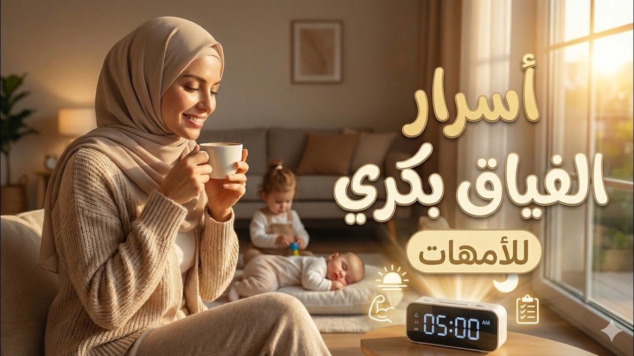 ✅الفياق بكري السر اللي غادي يخليك منتجة و منجزة.. الأسرار اللي غادي تعاونك تفيقي بسهولة 💯