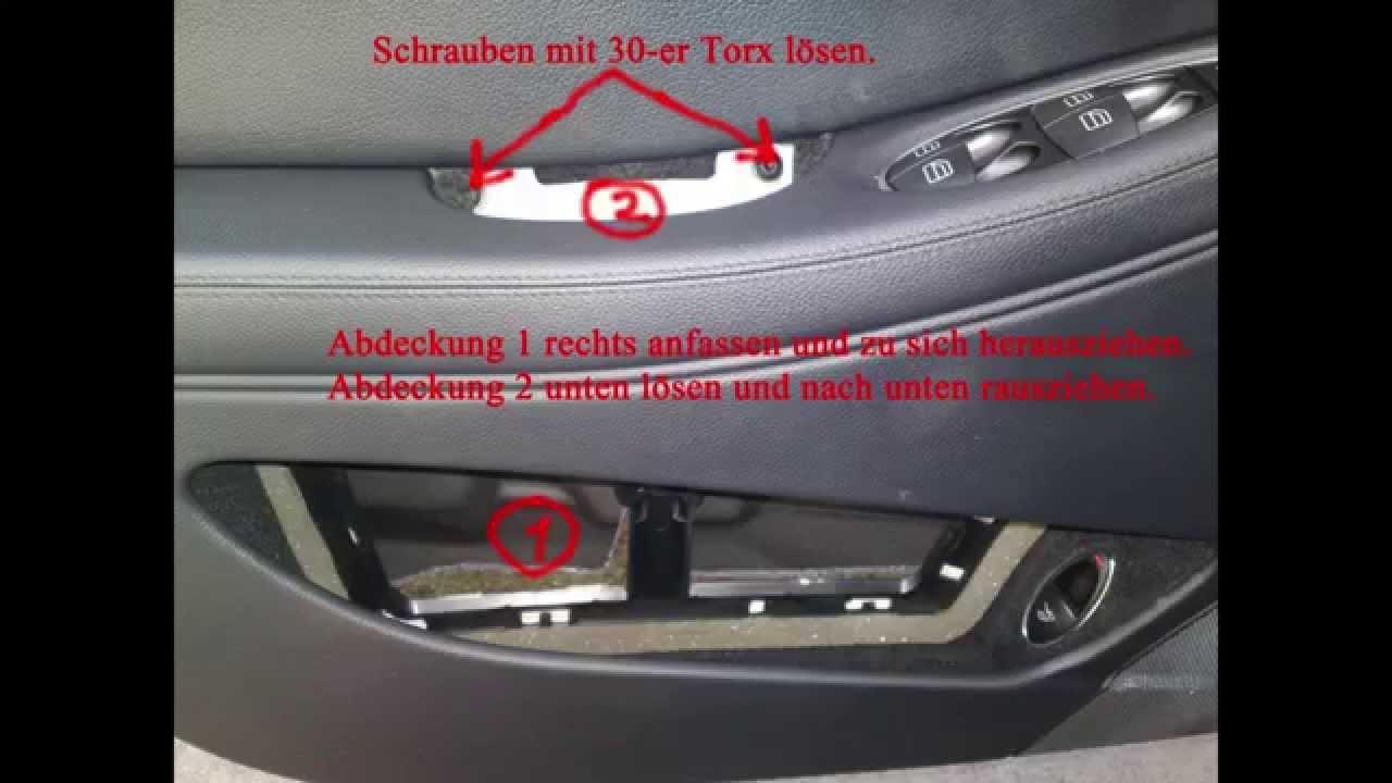 Mercedes Benz CLS C219 Fensterheber-Seilzug gerissen Quitsch