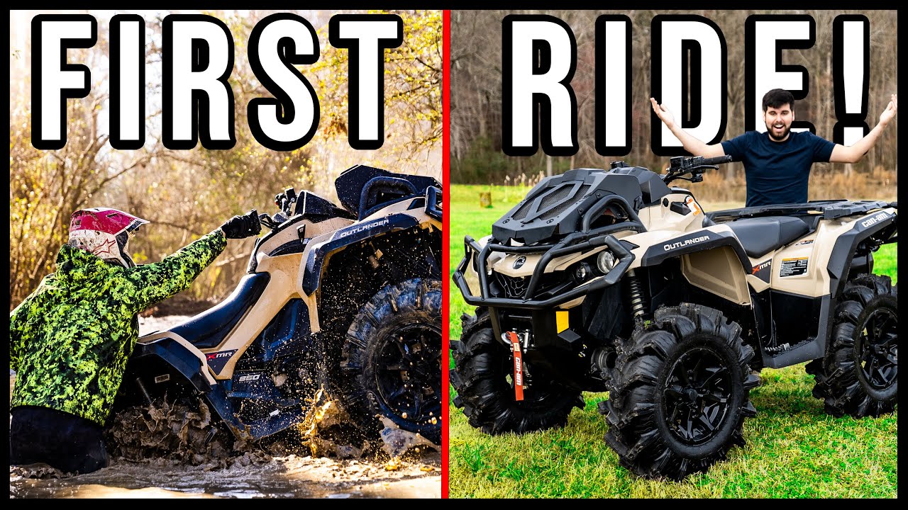 SENDING & BREAKING IN THE OUTLANDER! Out-Back Mud Park!