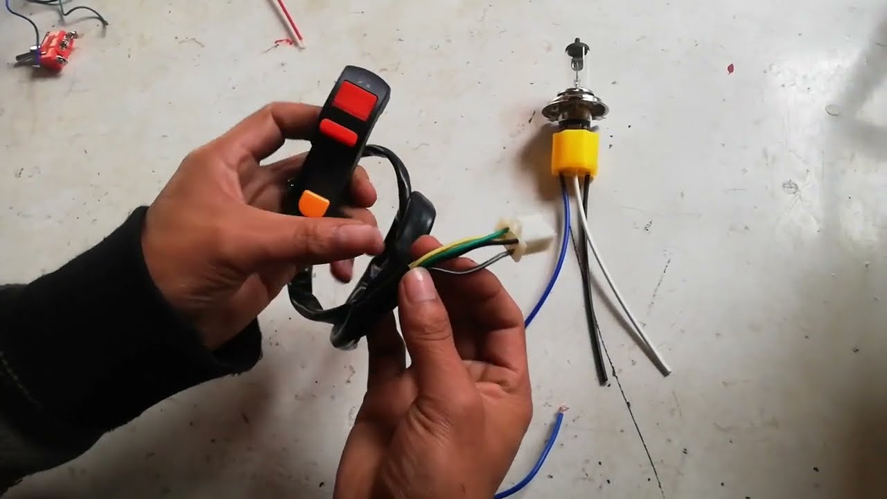 Como poner un apagador a la luz directa / modificar luz principal permanente