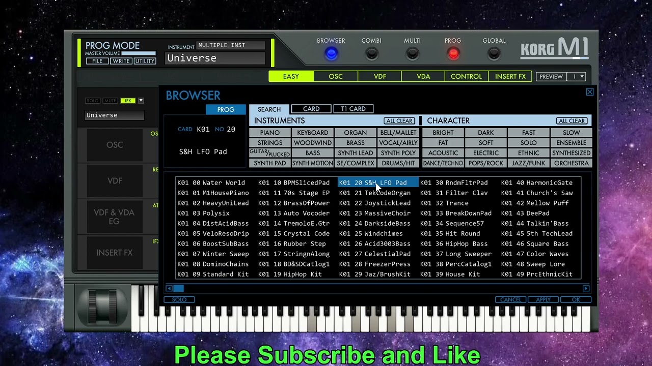 Korg M1 V2 Music Workstation | Korg T1 Card