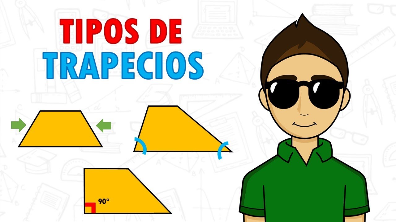 TIPOS DE TRAPECIOS Super f&aacute;cil - CLASIFICACI&Oacute;N DE LOS TRAPECIOS Para principiantes