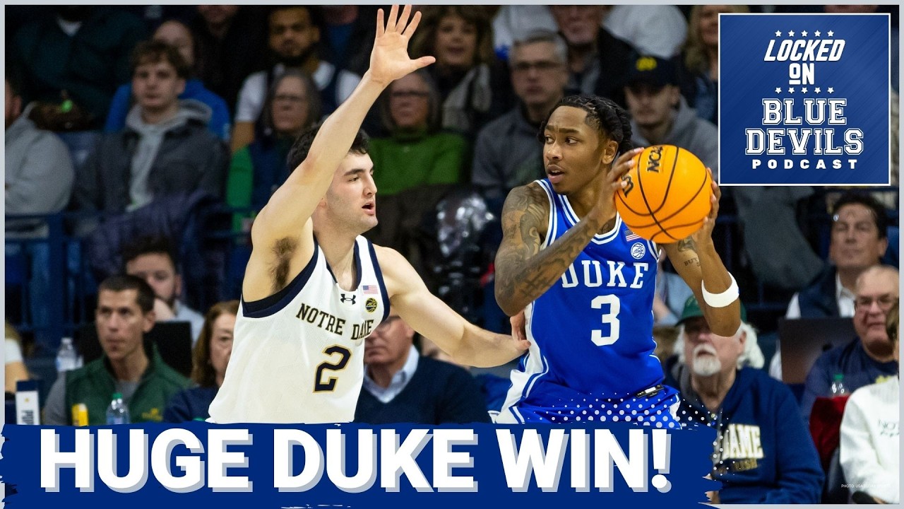 BREAKING: Duke Basketball DESTROYS Notre Dame as Jon Scheyer's Squad UNLEASHES Total Dominance