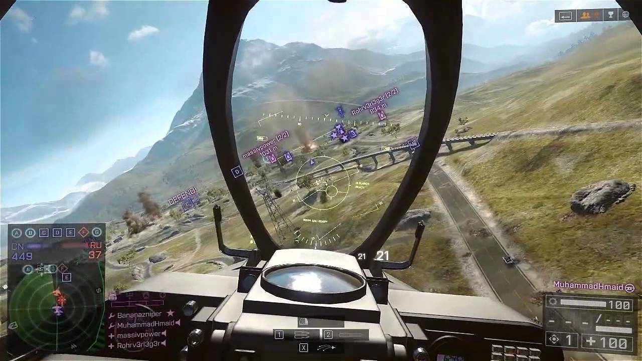بتل فيلد 4: جيت..أسلحة وإضافات تشاينا رايسنج || Battlefield 4: Attack Jet Gameplay