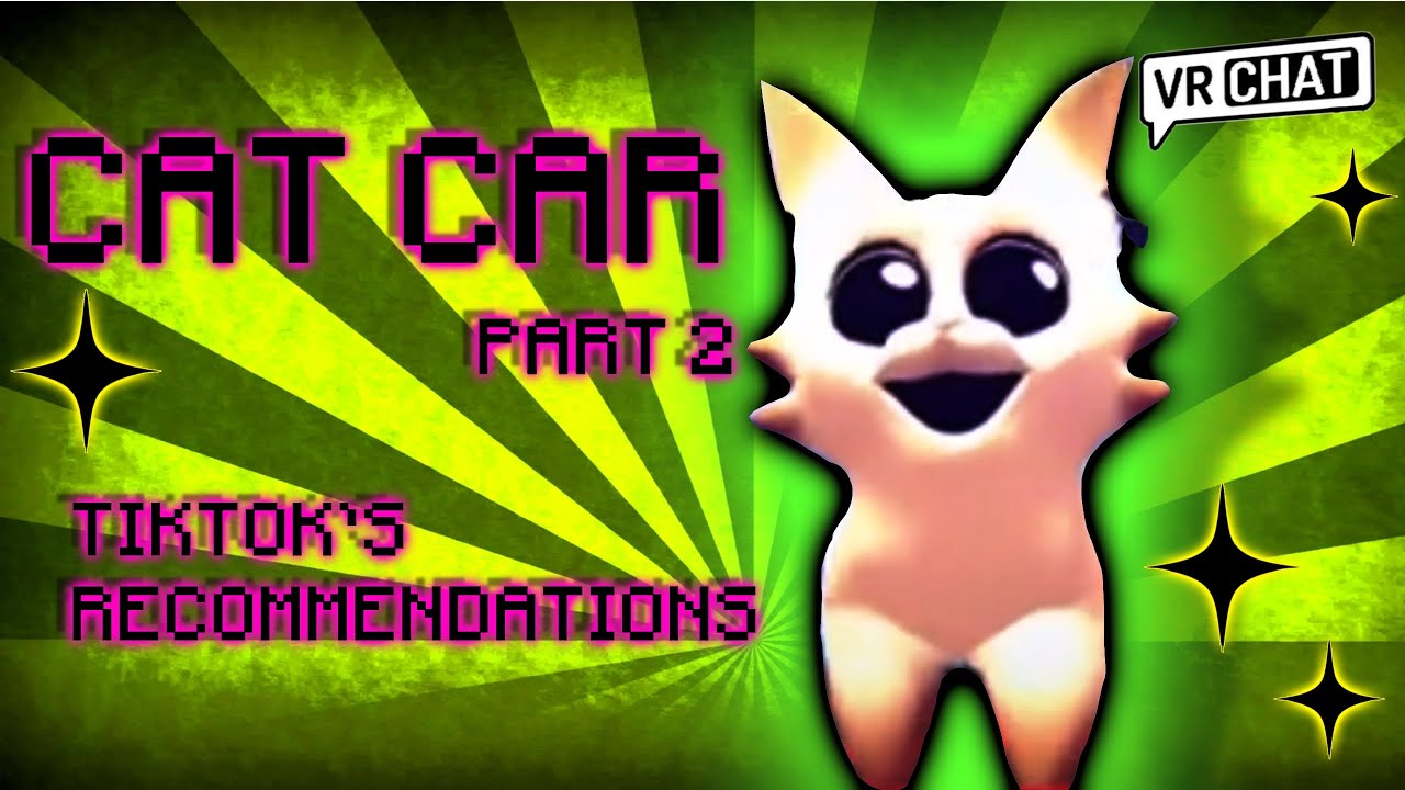 CAT CAR | PART 2 | VR CHAT | TIK TOK'S RECOMMENDATIONS