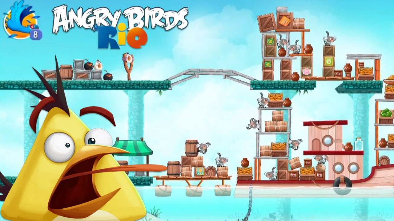 Angry Birds Rio - Rovio Entertainment Ltd 2 HIDDEN HARBOR Level 7-11